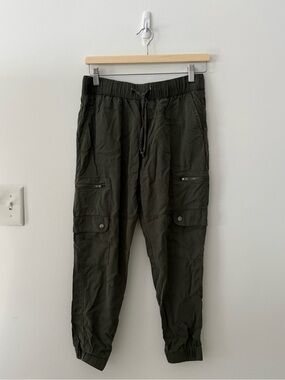 Banana Republic Green Cargo Joggers